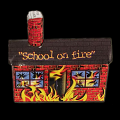 Burning Schoolhouse